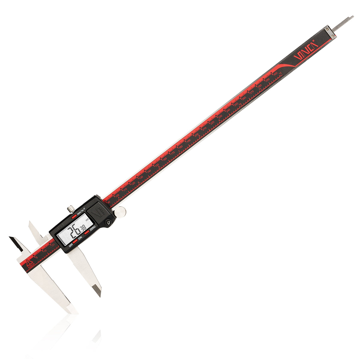 VINCA DCLA-1205 IP54 Digital Caliper 12 inch – Clockwise Tools