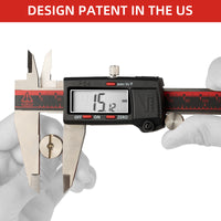 VINCA DCLA-1205 IP54 Digital Caliper 12 inch