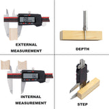 VINCA DCLA-0605 Digital Caliper 6 inch 50pcs (CHI)