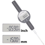 Clockwise Tools DIGR-0205 Electronic Digital Indicator Inch/Metric Conversion 0-2 Inch/50.8 mm 32pcs (CHI)