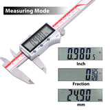 VINCA DIPA-0605B 0-6 Inch/150mm, Inch/Metric/Fraction Electronic IP67 Bluetooth Digital Caliper