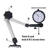 Clockwise Tools Indicator Magnetic Base 10pcs
