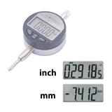 Clockwise Tools DITR-0055 Digital Indicator 0-0.5"/12.7mm Resolution 0.00005"