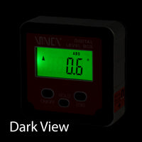 VINCA DLBA-01 Digital Level Box with ABS Hold Function Backlight and Magnetic Base