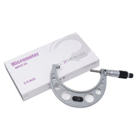 Clockwise Tools MMTR-04 Micrometer 3-4"
