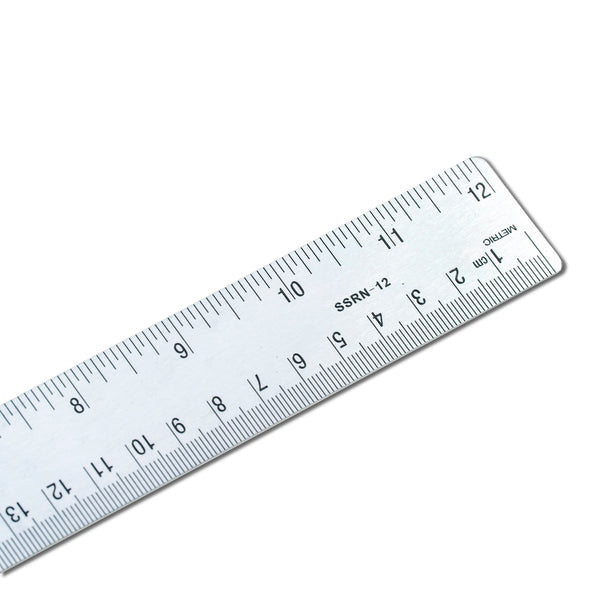 VINCA SSRN Stainless Steel Ruler with Non-Slip Cork Base – Clockwise Tools