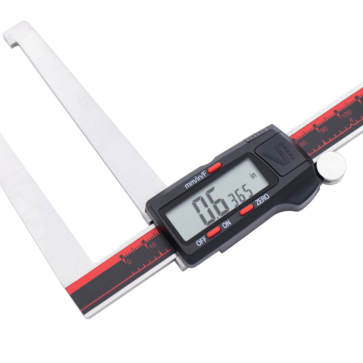 VINCA DRGA0605 Electronic Digital Brake Rotor Gauge 6 inch Clockwise